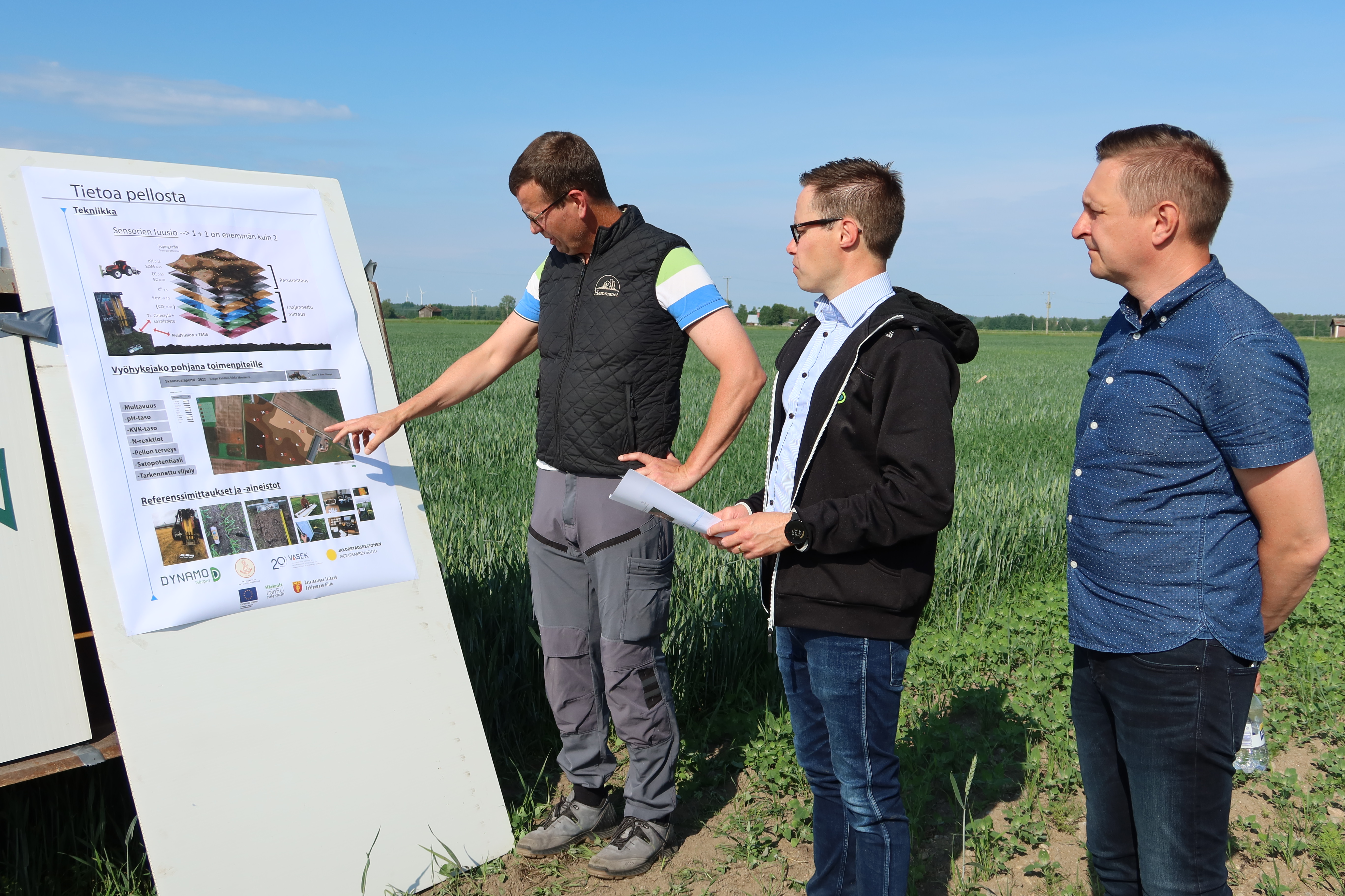 Inom projektet Circular Insight & Transition – CIT har man med samarbetspartners Lykkan, Hortilab och entreprenören Jussi Knaapi undersökt hur man kan mäta kolhalten i jordbruksmark