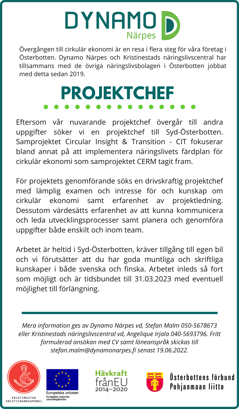 Projektchef CIT