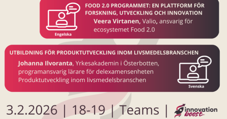 Med livsmedel som drivkraft