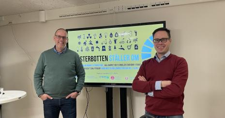 Peter Höckert och Fredrik Hanstén