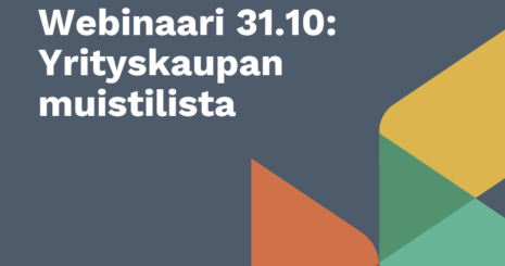 Yrityskaupan muistilista