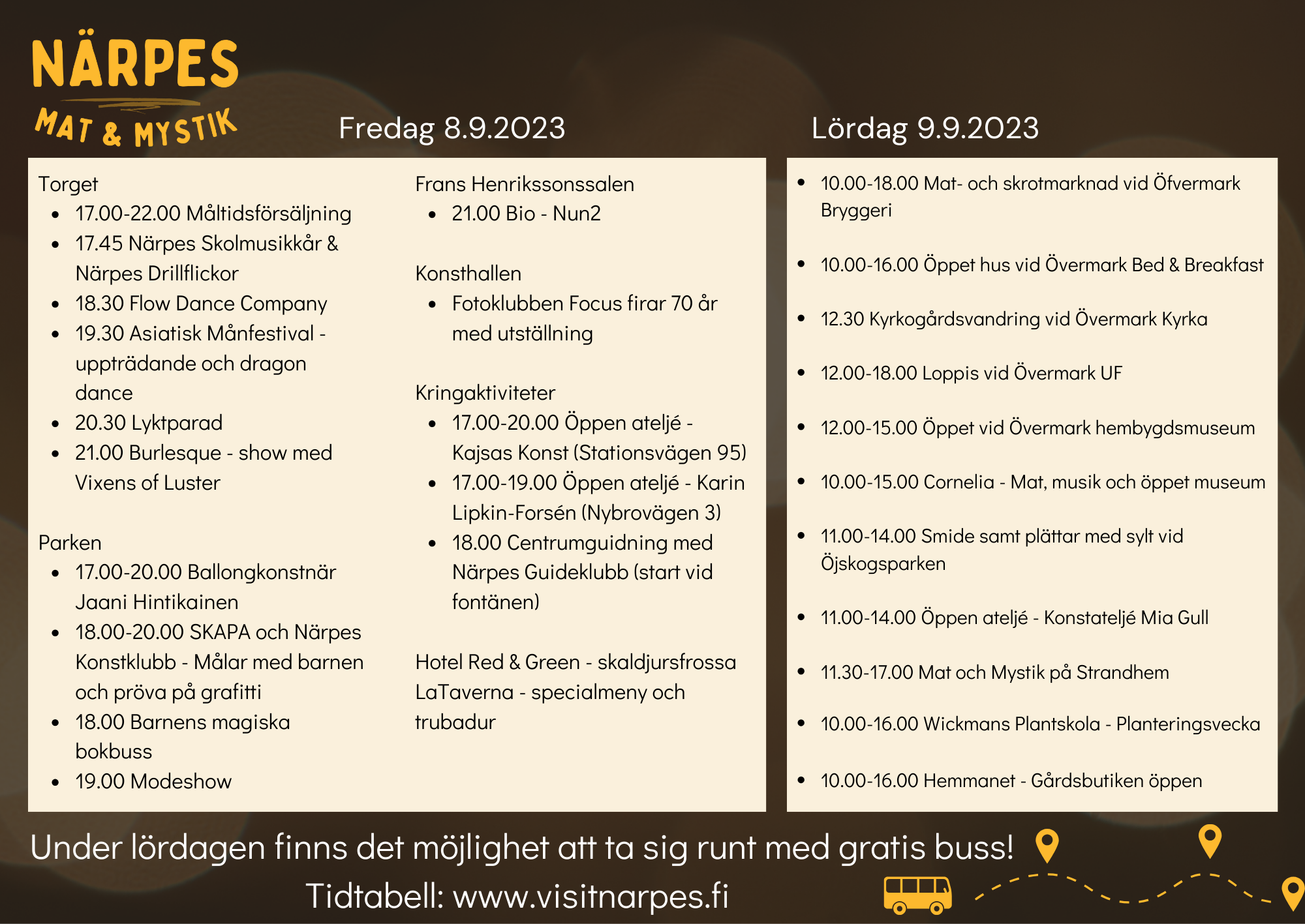 Närpes Mat & Mystik 2023